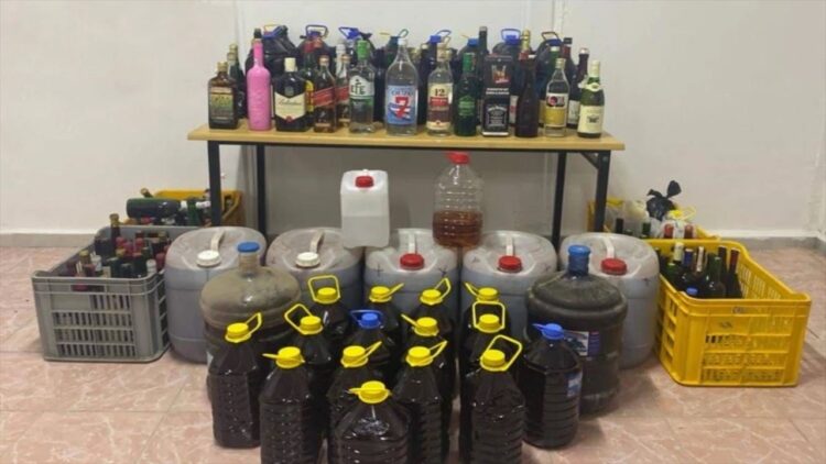 1670 Litrelik Sahte İçki Operasyonunda 6 Gözaltı