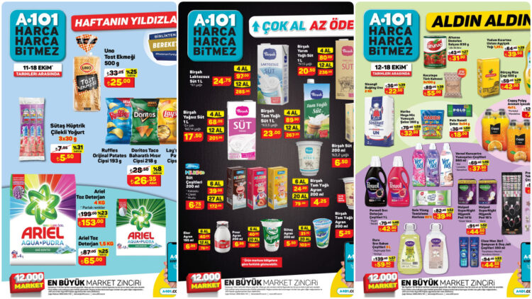 A101 Marketler 14 Ekim 2023 Aktüel Ürünler! İşte A101’de Hafta Sonu Cumartesi Fırsatları
