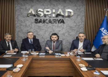 Sakarya Büyükşehir Belediye Başkan Adayı Yusuf Alemdar ASRİAD’ı Ziyaret Etti