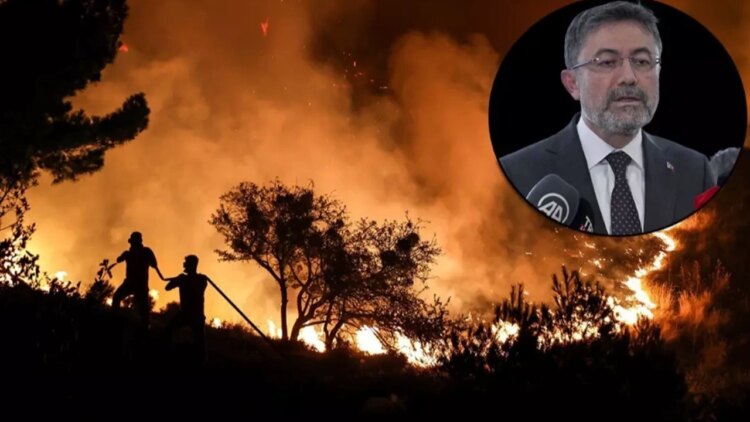 Bakan Yumaklı’dan Yangın Hakkında Son Durum