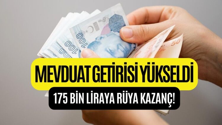 Bankaya 175000 TL Yatırana 32 Günde Binlerce Lira Getiri! Kasım Ayı Mevduat Getirisi