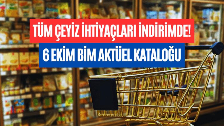 Çamaşır Kurutmalık, Tava Takımı, Saklama Kabı ve Nevresim Takımı! 6 Ekim BİM Aktüel Ürünler Fiyat Listesi