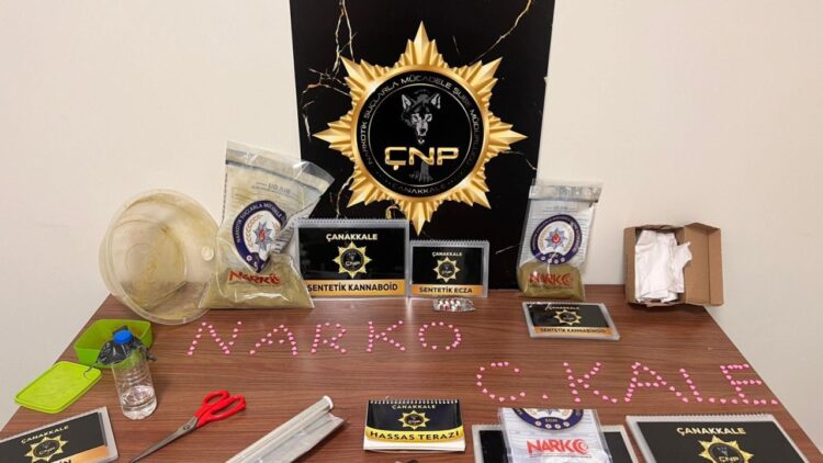 Çanakkale’de Uyuşturucu Operasyonu: 5 Zanlı Tutuklandı