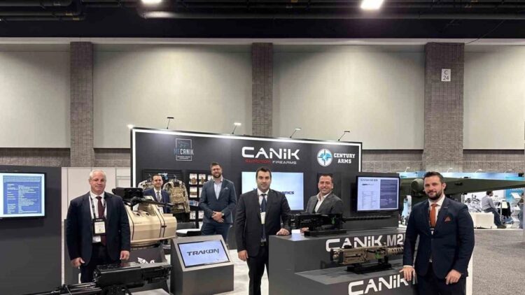 CANiK Ve AEI Systems Silahları AUSA 2023 Fuarı’nda Sergilendi