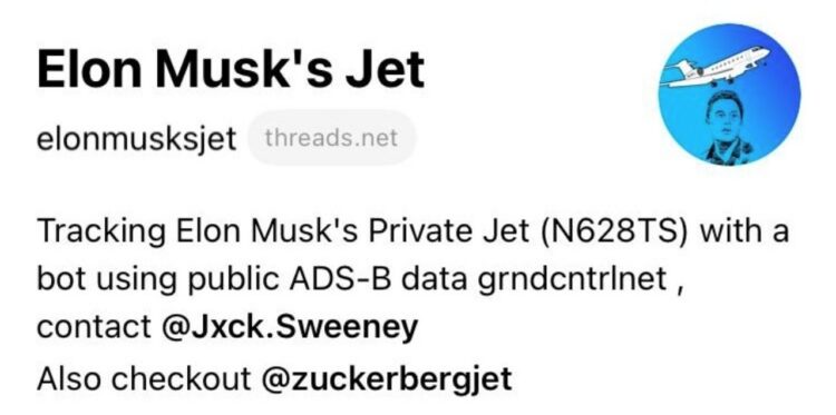 Elon Musk’ın Baş Belası Threads’te “Jet” Paylaşımlarına Başladı