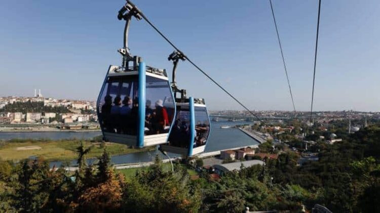 Eyüp-Piyer Loti Teleferik Hattında Seferler Durduruldu