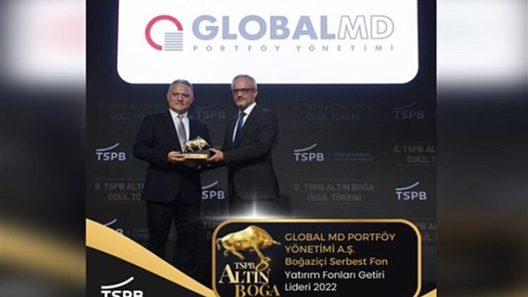 Global MD Portföy 8. TSPB Altın Boğa Ödülleri’nde Yatırım Lideri Seçildi