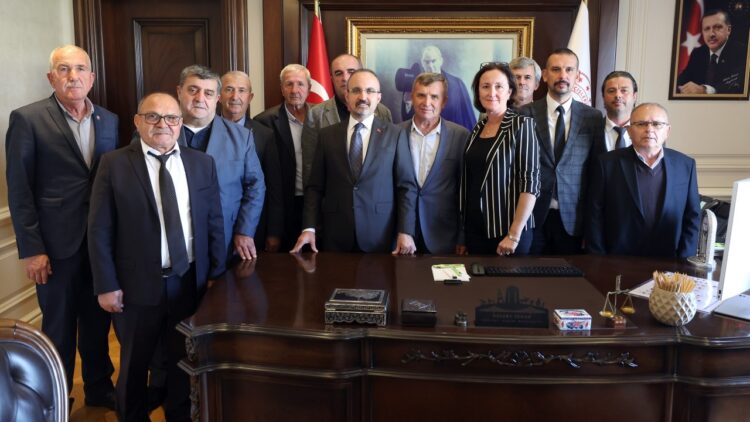 İçişleri Bakan Yardımcısı Turan Çanakkaleli Muhtarları Ağırladı