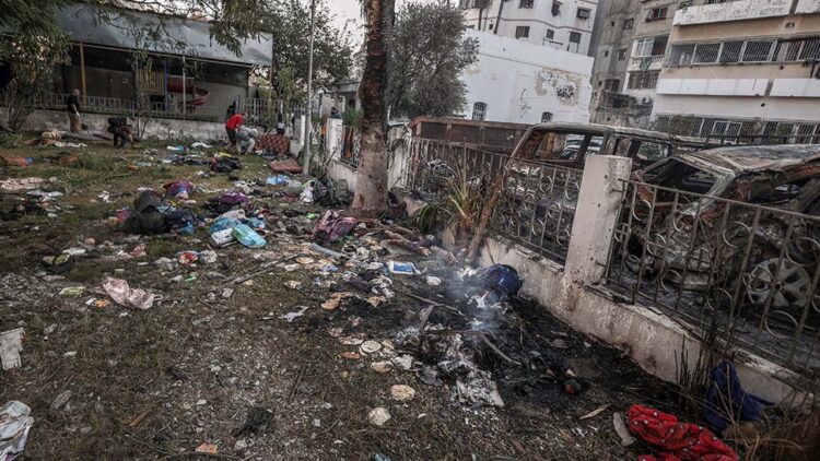 İşgalci İsrail’den “Kudüs Hastanesi’ni Boşaltın” Uyarısı