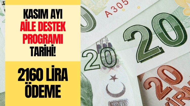 Kasım Ayı Sosyal Yardım Paraları! Aile Destek Ödemesi, Çocuk Bileşeni ve Elektrik Faturası Yardımı