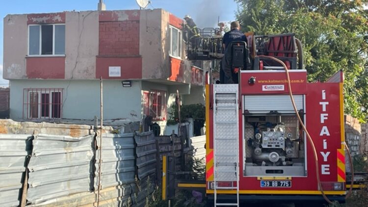 Kırklareli’nde Bir Evde Çıkan Yangın Söndürüldü