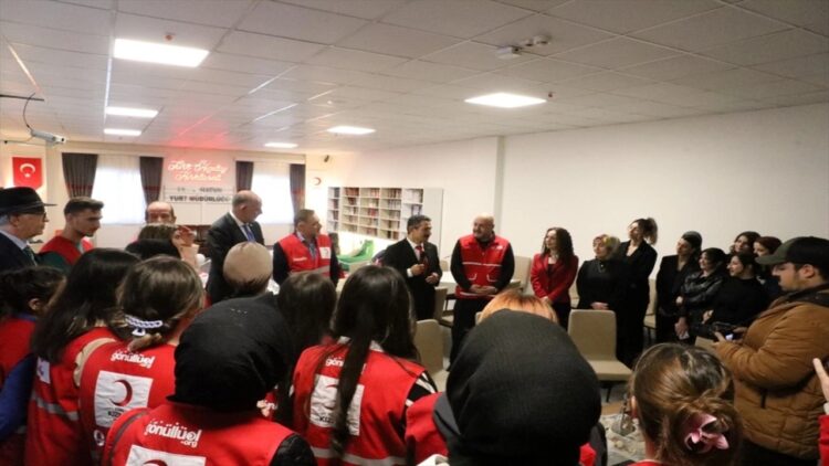 Kırklareli’nde Kızılay Kütüphane ve Atölyesi Törenle Açıldı