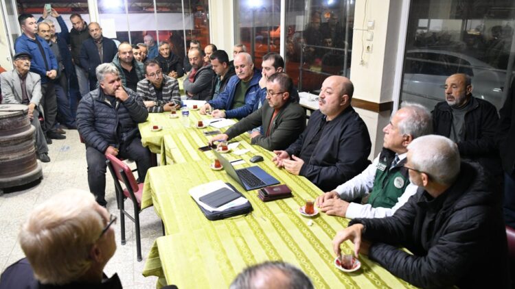 Lapsekili Çiftçilere Tarımsal Sulamada Sayaç Kullanımı Hakkında Bilgi Verildi