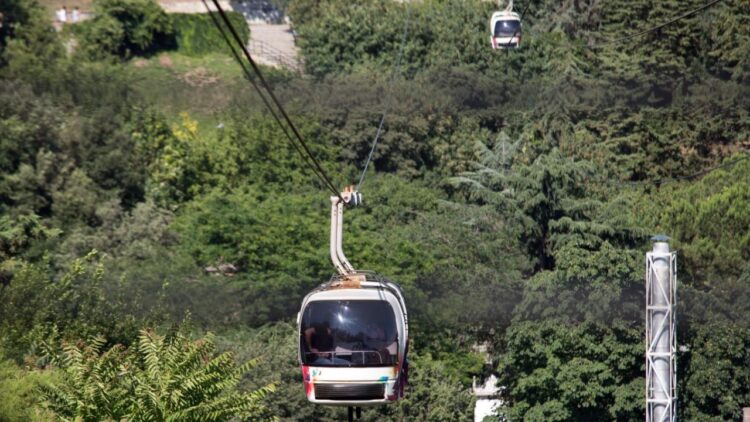 Maçka-Taşkışla Teleferik Hattı Seferlerine Olumsuz Hava Koşulları Engeli