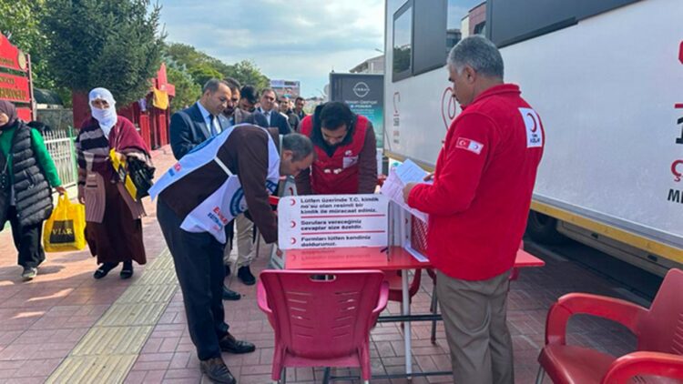 Sakarya Orman Bölge Müdürlüğü’nden Filistinlilere Kan Bağışı
