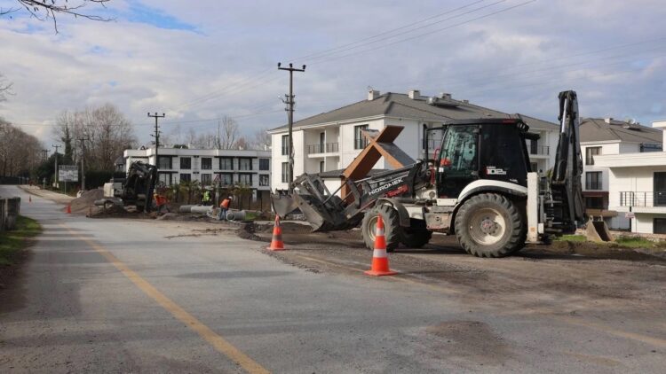 SASKİ Sapanca Altyapısına Yatırımlarını Sürdürüyor