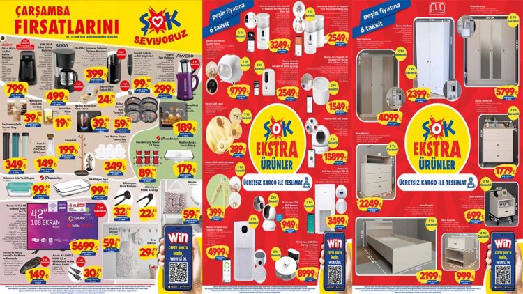 ŞOK’ta Termos, Matara, Kahve Makinesi İndirime Girecek! 4 Ekim 2023 ŞOK Aktüel Ürünler Kataloğu