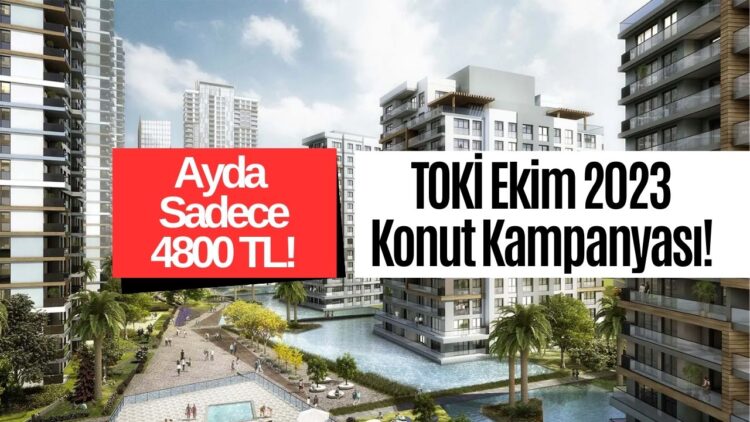 Son 3 Gün Acele Edin! TOKİ 1+1 Konutları Aylık 4800 TL Taksitle Satışa Çıkardı