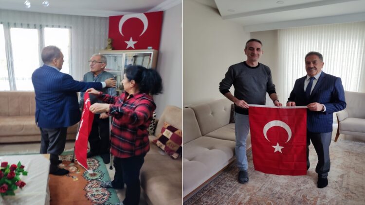 Süleymanpaşa Kaymakamı’ndan Şehit Ailelerine Ziyaret