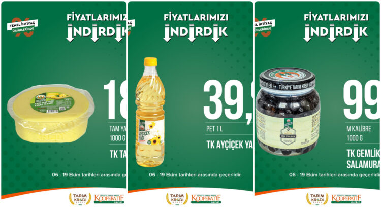 Tarım Kredi Marketler 19 Ekim Aktüel Ürünler! İşte Tarım Kredi’de Perşembe Fırsatları
