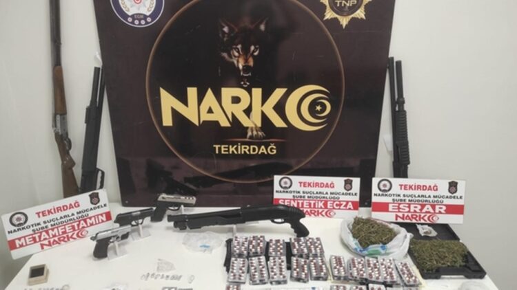 Tekirdağ’da Uyuşturucu Operasyonu: 9 Gözaltı