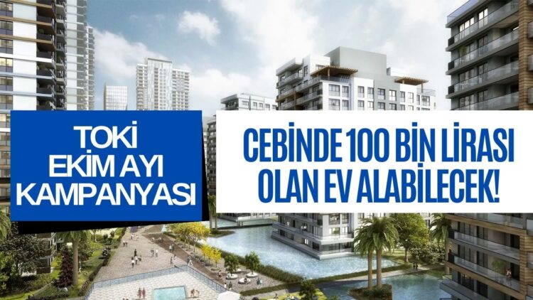 TOKİ 100 Bin Lirası Olana 1+1, 2+1, 3+1 Daire Satacak! 2 Gün Kaldı Acele Edin