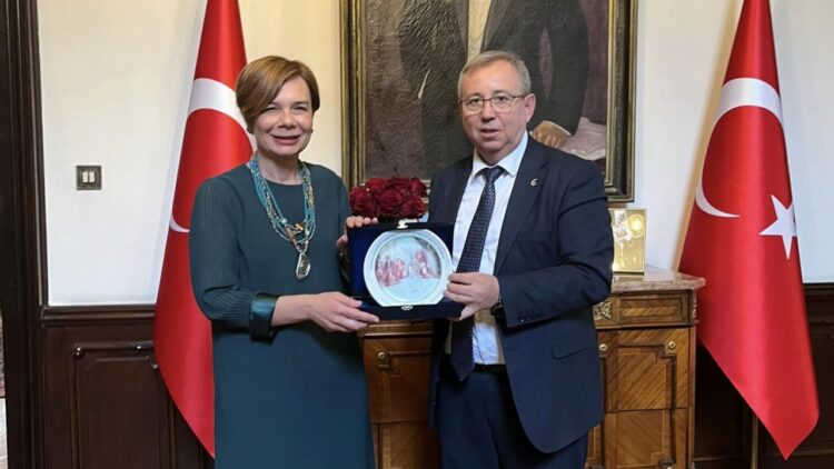 Trakya Üniversitesi Rektörü Sofya Büyükelçisi Sekizkök’ü Ziyaret Etti