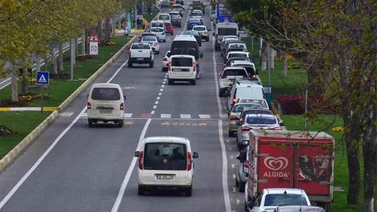 Trakya’da Motorlu Kara Taşıt Sayısı 655 Bin 530’a Yükseldi