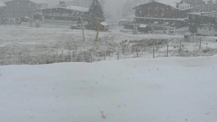 Uludağ’da Kar Kalınlığı 5 Santimetreyi Geçti