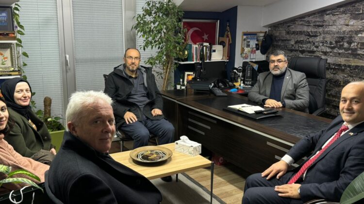 Yeşilay Cemiyeti Edirne Şubesi AA Edirne Bölge Müdürlüğü’nü Ziyaret Etti