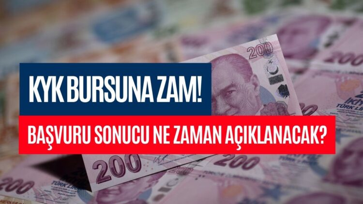 Zamlı KYK Bursu Ne Zaman Yatacak? KYK Burs Başvuru Sonucu Sorgulama