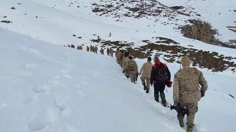 Arama Kurtarma Eğitimi Alan Güvenlik Korucuları Çığ Tatbikatı Yaptı