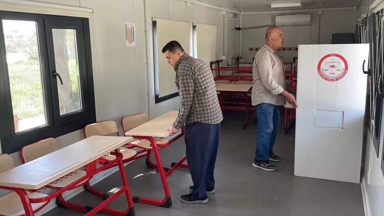Depremlerden Etkilenen Hatay’da Oy Kullanılacak Okullar Seçime Hazır