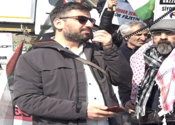 Tekirdağ’da İsrail’in Gazze’ye Yönelik Saldırıları Protesto Edildi