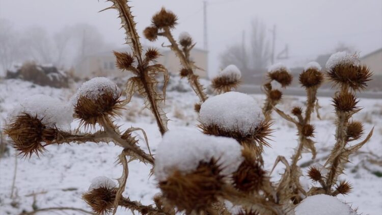Kars Nisan Ayında Karlar Altında Kaldı