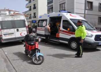 Lüleburgaz’da Elektrikli Motosikletin Çarptığı Çocuk Yaralandı