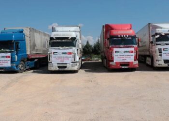 Gazze’ye 10 Tır Yardım Gönderildi