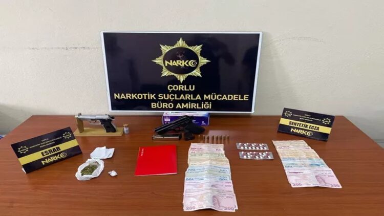 Tekirdağ’da Uyuşturucu Operasyonunda 10 Şüpheli Yakalandı