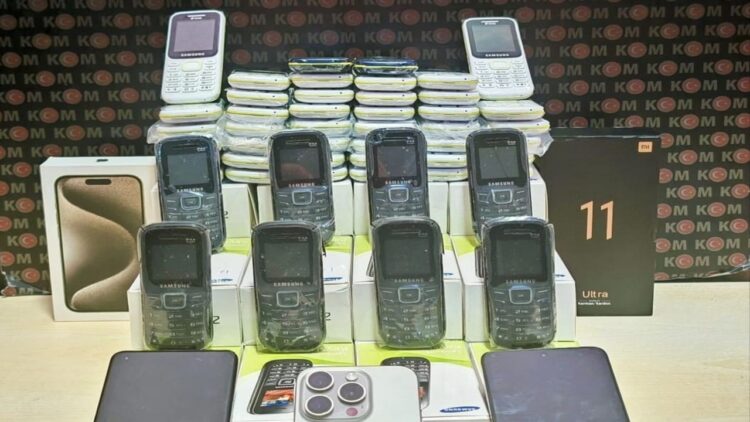 Bilecik’te Kaçak Cep Telefonu Operasyonu