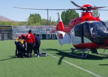 İş Makinesi Çalışanın Kolunu Koparttı