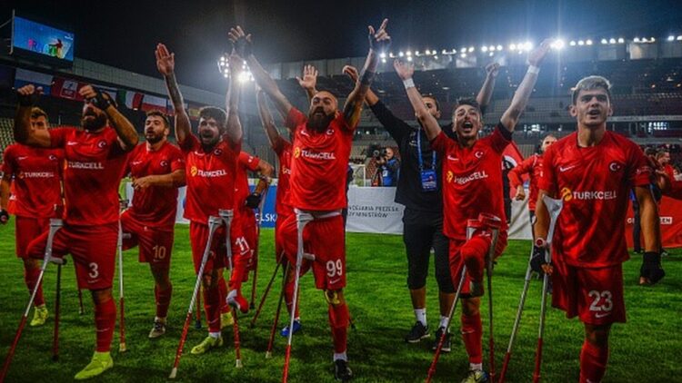 Ampute Futbol Milli Takımı Avrupa Şampiyonu