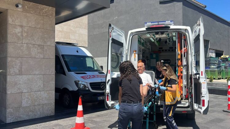 Boğulma Tehlikesi Geçiren Kişi Hastaneye Kaldırıldı