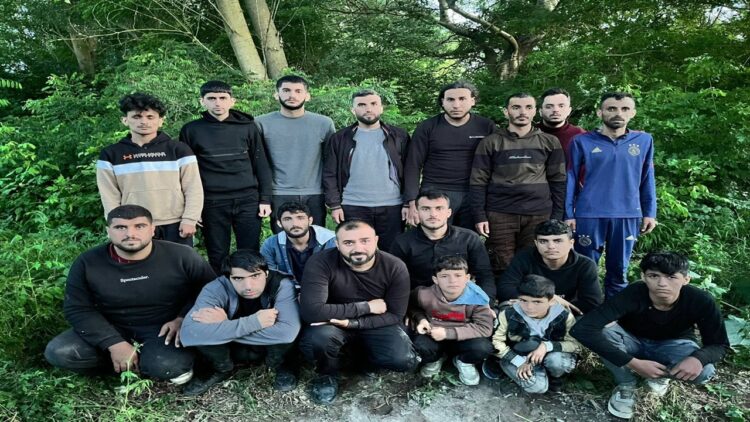 Edirne’de Düzensiz Göçmen Operasyonu