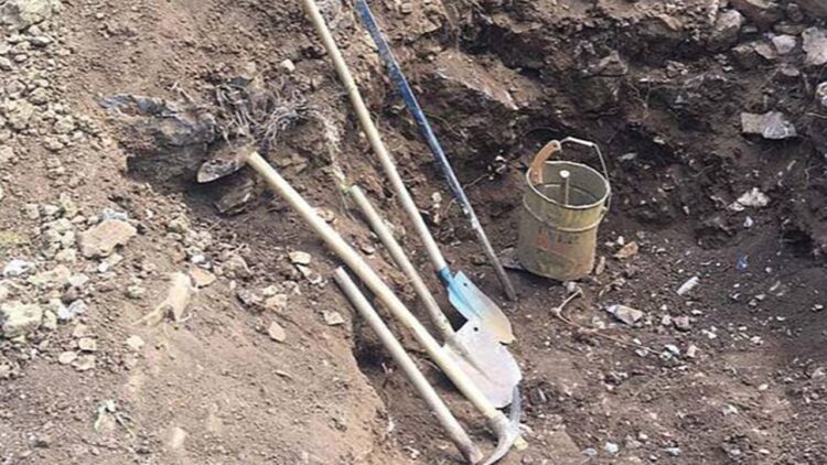 Kaçak Kazı Yapan Kişi Yakalandı