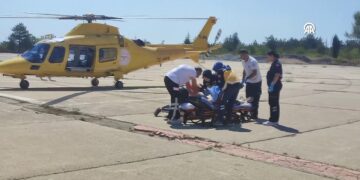 Kalp Krizi Geçiren Hasta Hava Ambulansıyla Konya Şehir Hastanesine Sevk Edildi