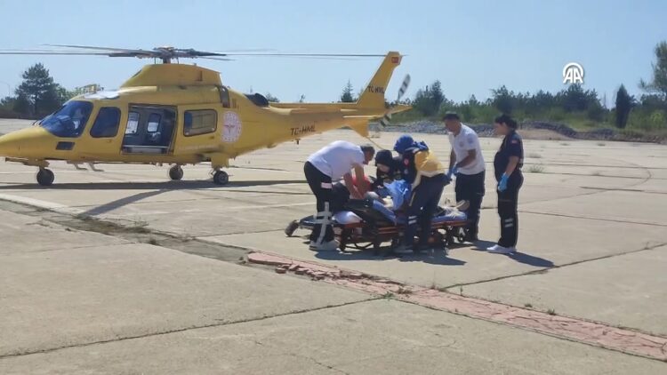 Kalp Krizi Geçiren Hasta Hava Ambulansıyla Konya Şehir Hastanesine Sevk Edildi
