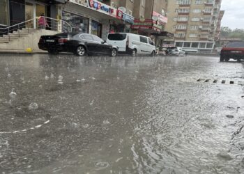Çankırı’da Sağanak Hayatı Olumsuz Etkiledi
