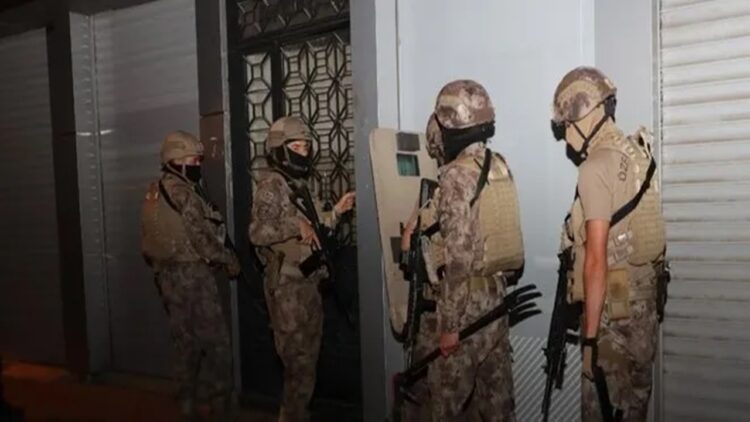 Gürz-1 Operasyonlarında 72 Kişi Yakalandı