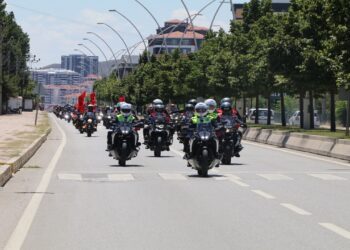 İnebolu’dan Ankara’ya 340 Km’lik İstiklal Sürüşü