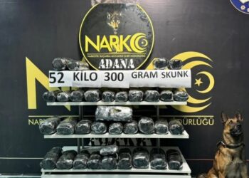 Adana’da 52 Kilogram Skunk Ele Geçirildi: Sürücü Tutuklandı